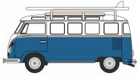 76VWS016 Oxford Diecast VW T1 Split Screen Samba Bus